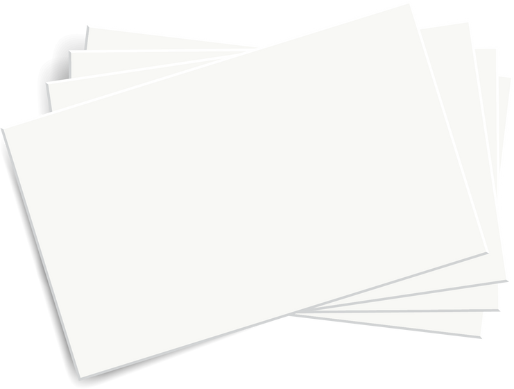 Blank Business Card